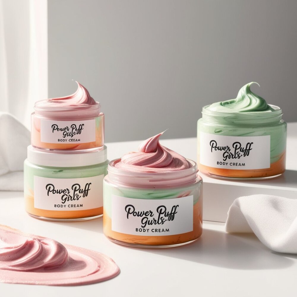Power Puff Gurls - Sugar, Spice & Everything Nice Body Cream - 2oz